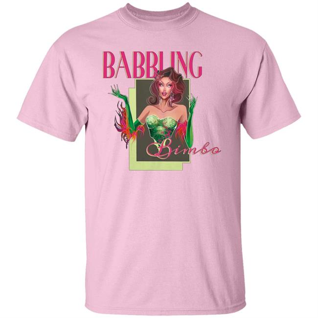 Jasmine Kennedie Babbling Bimbo T-Shirt Voss Events Merch