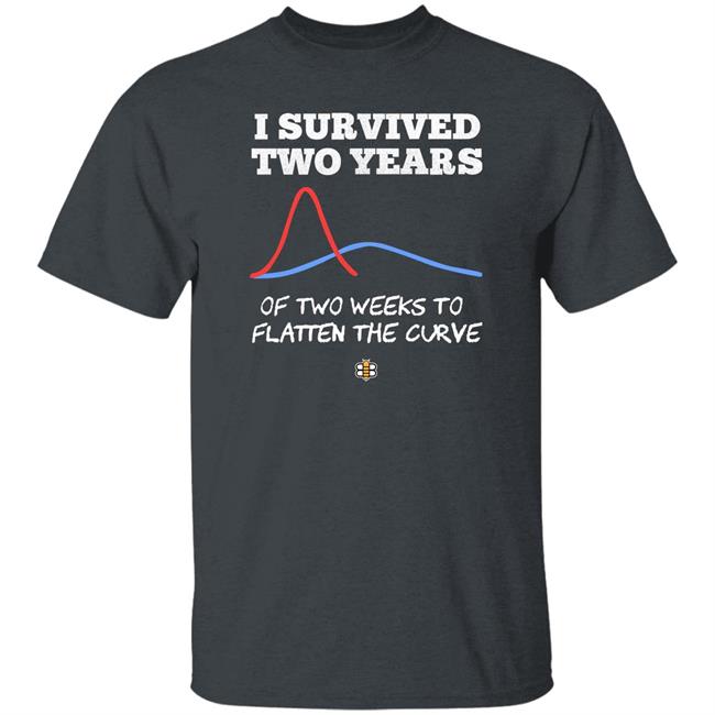 I Survived Two Years Of Two Weeks To Flatten Tthe Curve Shirt The Babylon Bee Store I Survived 2 Years To Flatten The Curve Shirt