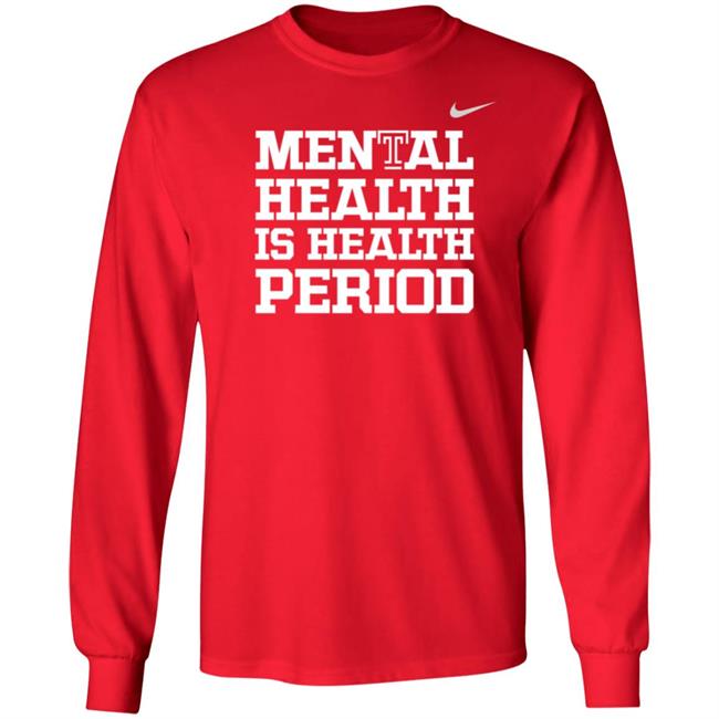 Temple Men's Basketball Mental Health Is Health Period Shirt Temple Men's Basketball Mental Health Is Health Period Shirt