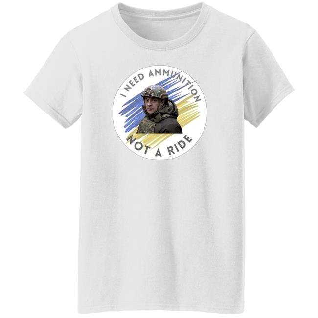I Need Ammunition Not A Ride Shirt Zelensky Tells Biden I Need Ammunition Not A Ride Shirt Zelensky Tells Biden