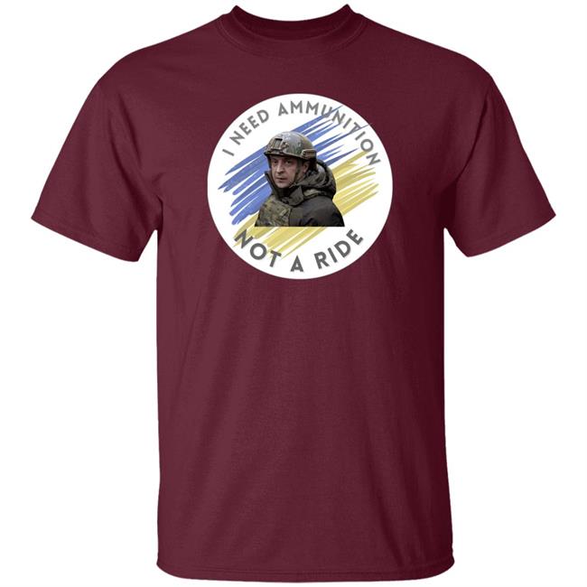 I Need Ammunition Not A Ride Shirt Zelensky Tells Biden I Need Ammunition Not A Ride Shirt Zelensky Tells Biden