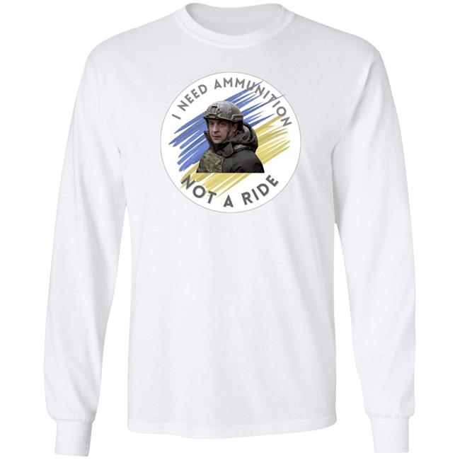 I Need Ammunition Not A Ride Shirt Zelensky Tells Biden I Need Ammunition Not A Ride Shirt Zelensky Tells Biden