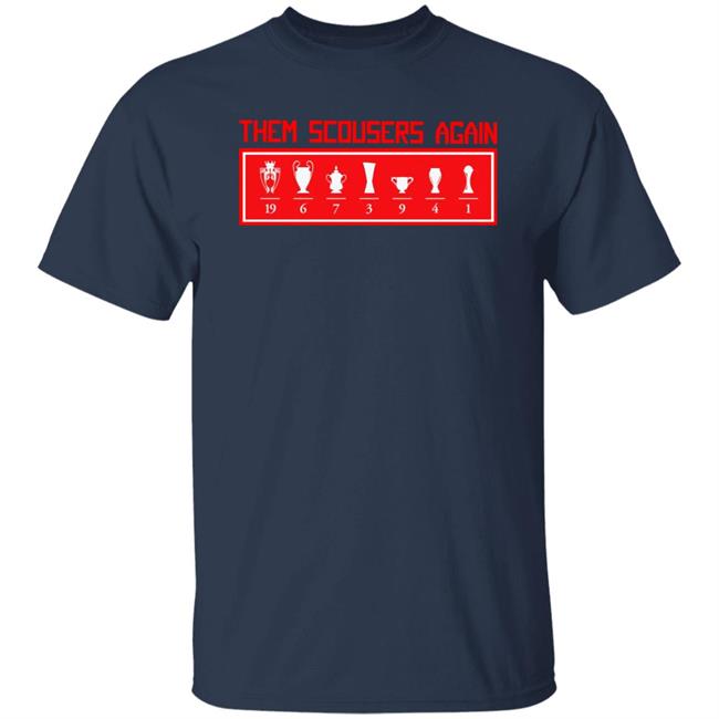 Paul Machin Them Scousers Again Shirt Red Men Merch Them Scousers Again Tee Shirt