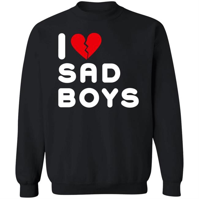 I Love Sad Boys Sweatshirt Sad Boys Ishii Sweatshirt Erika Ishii Voidmerch