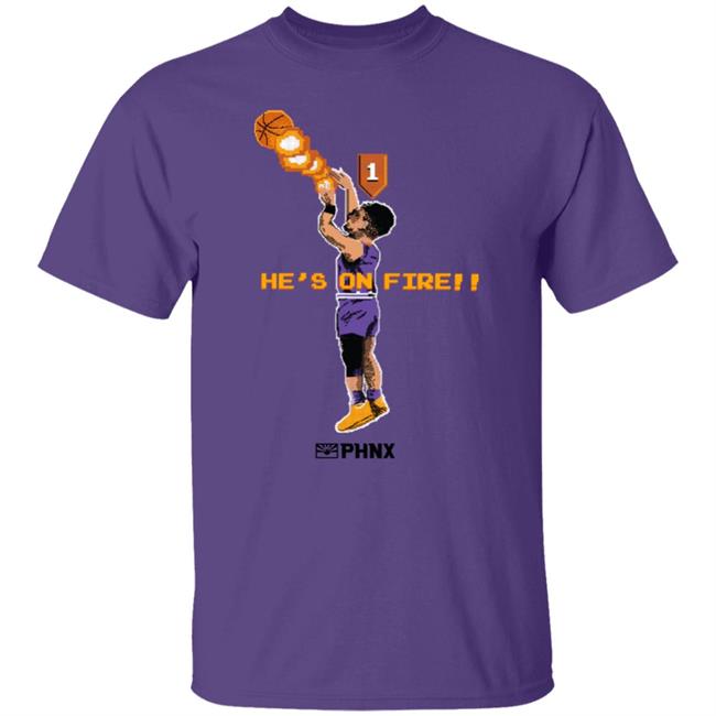 Phnxlocker Store On Fire Shirt He's On Fire Shirt Veronica Philpot
