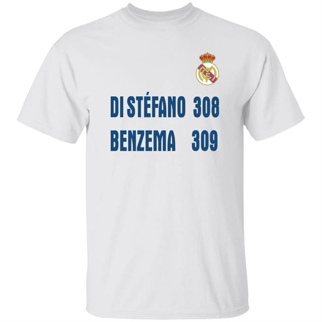 Karim Benzema Di Stéfano 308 Benzema 309 Shirt Real Madrid Madrid Zone