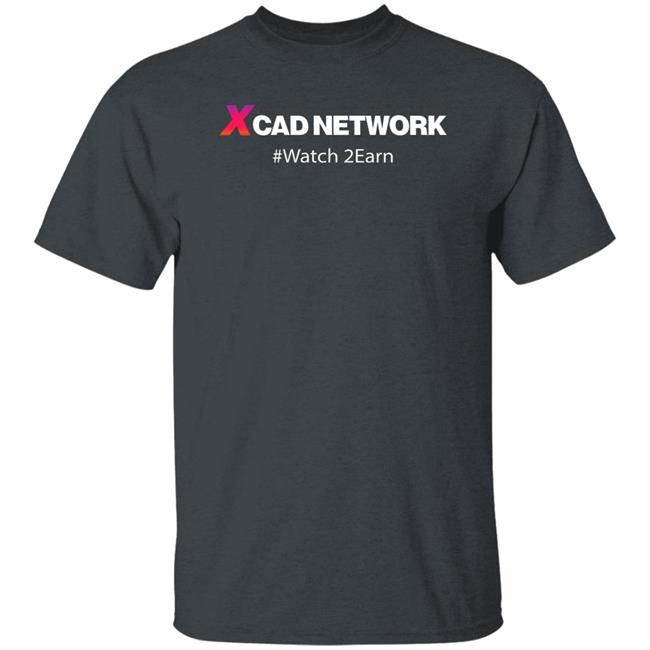 Xcad Network #Watch 2Earn Shirt Domen T Xcad Network #Watch 2Earn Shirt Domen T