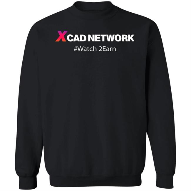 Xcad Network #Watch 2Earn Shirt Domen T Xcad Network #Watch 2Earn Shirt Domen T