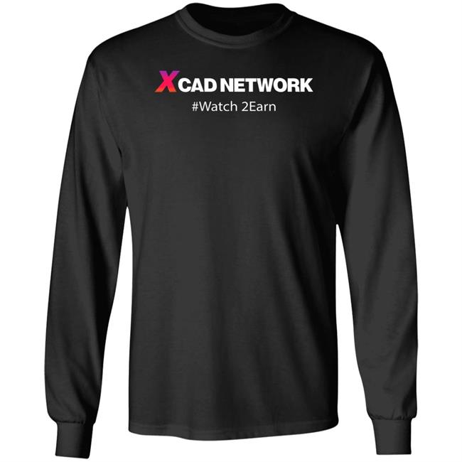 Xcad Network #Watch 2Earn Shirt Domen T Xcad Network #Watch 2Earn Shirt Domen T