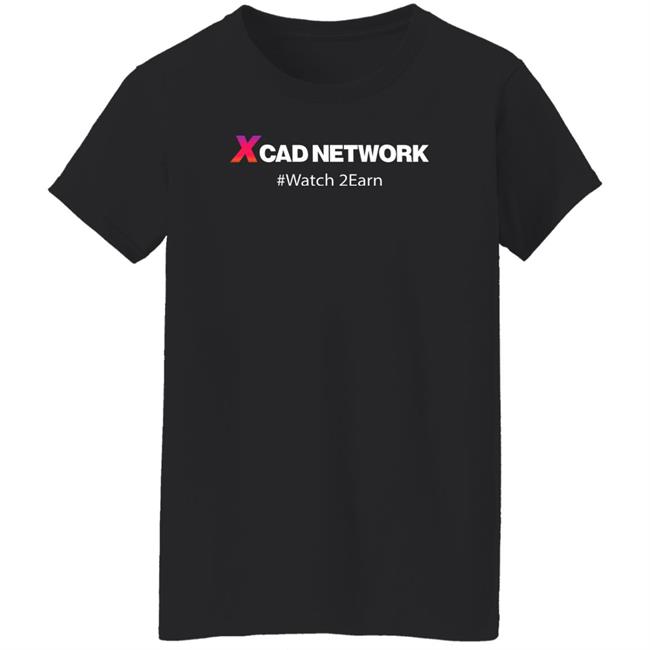 Xcad Network #Watch 2Earn Shirt Domen T Xcad Network #Watch 2Earn Shirt Domen T