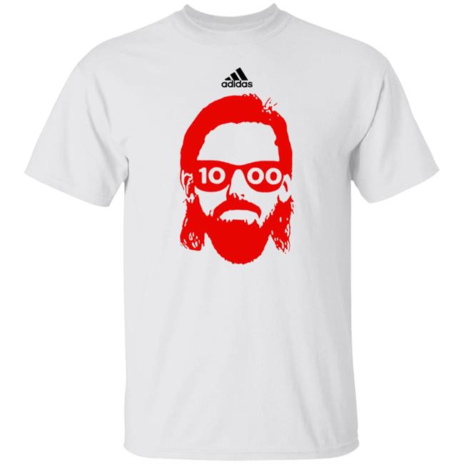 Marc Staal’S 1000Th Game Shirt Detroit Red Wings