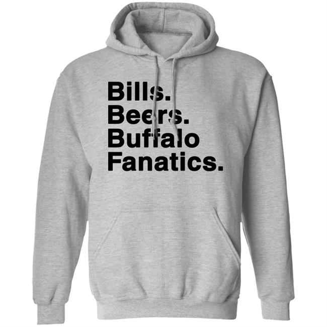 Pierre Kingpin Bills Beers Buffalo Fanatics Hoodie