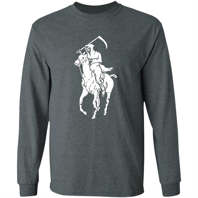 Archillect Grim Reaper Polo Ralph Lauren T-Shirt Archillect Grim Reaper Polo Ralph Lauren T-Shirt