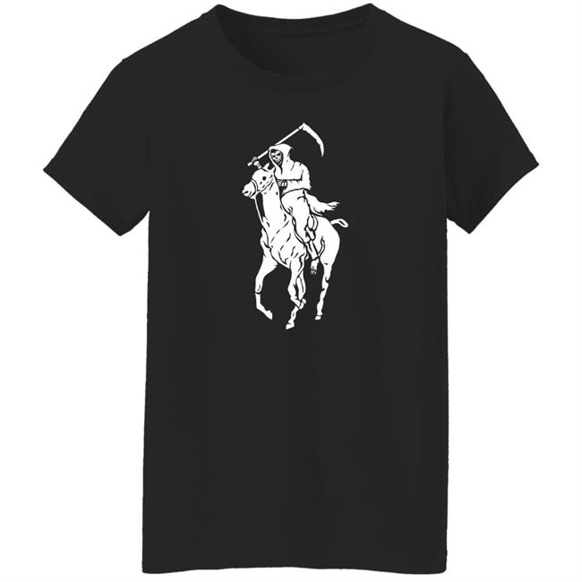 Archillect Grim Reaper Polo Ralph Lauren T-Shirt Archillect Grim Reaper Polo Ralph Lauren T-Shirt