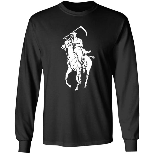 Archillect Grim Reaper Polo Ralph Lauren T-Shirt Archillect Grim Reaper Polo Ralph Lauren T-Shirt