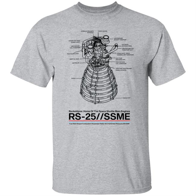 Rs-25 Shirt Everydayastronaut Store Rs-25 Shirt Everydayastronaut Store