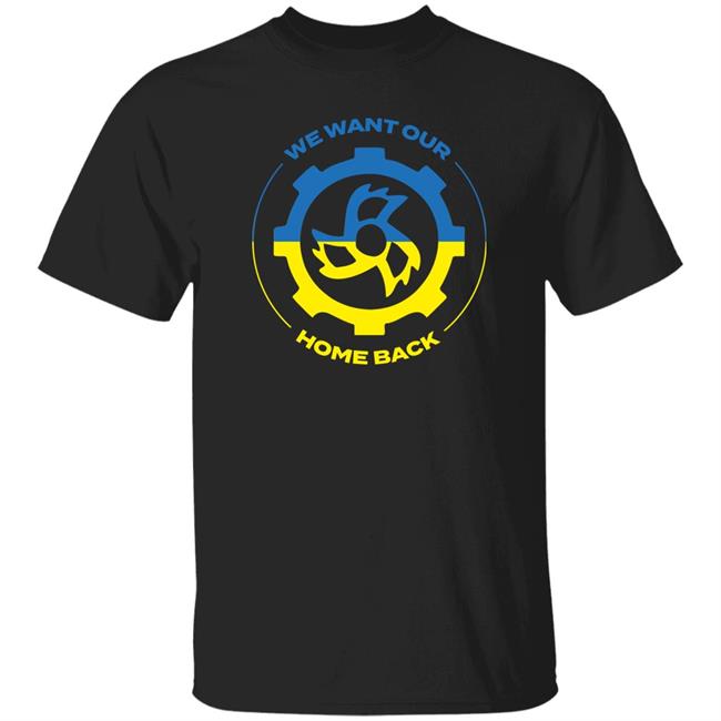 Jinjer Merch We Want Our Home Back Ukraine Shirt Peace To Ukraine Shirt