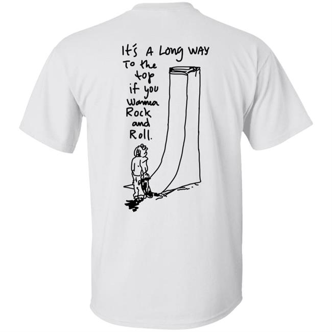 Polar Skate Co Rock'n'roll Shirt Manuela It's A Long Way To The Top If You Wanna Rock And Roll Shirt