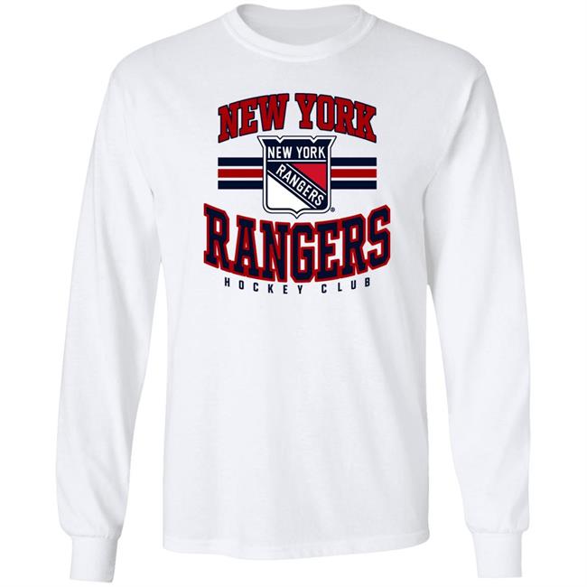 WeBleedBlue Store New York Rangers Hockey Club Sweatshirt WeBleedBlue Store New York Rangers Hockey Club Sweatshirt