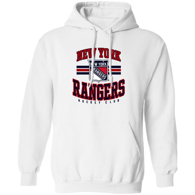 WeBleedBlue Store New York Rangers Hockey Club Sweatshirt WeBleedBlue Store New York Rangers Hockey Club Sweatshirt