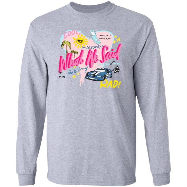 Wws Summer Graphic Shirt Dearmedia Store What We Said Podcast Merch