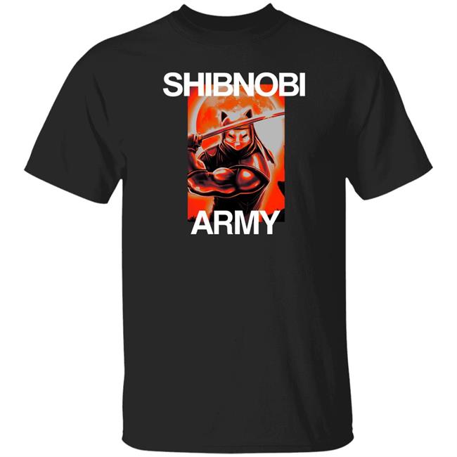 Shibnobi Merch Shibnobi Army Shirt Shib_Nobi