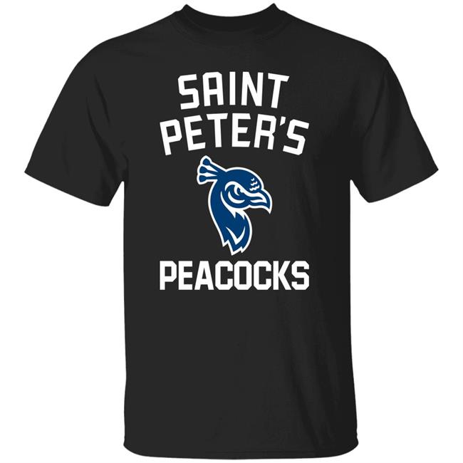 Eli Manning Saint Peter's Peacocks Shirt Saint Peter's Baseball