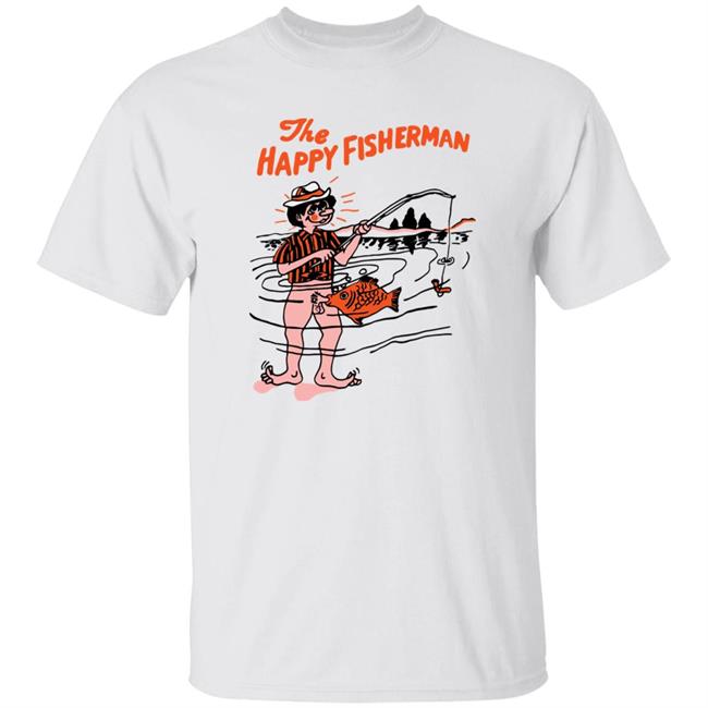 The Happy Fisherman Shirt Dark Wizard
