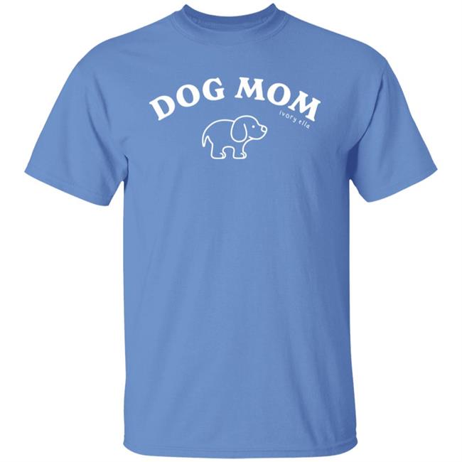 Natalie Decker Wearing Dog Mom Ivory Ella Shirt Ivory Ella Pet Shop