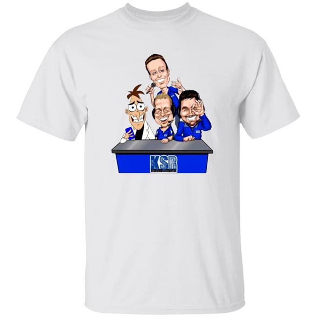 Ksr Kentucky Sports Radio Phineas And Ferb Cartoon Shirt Bigblueandrew