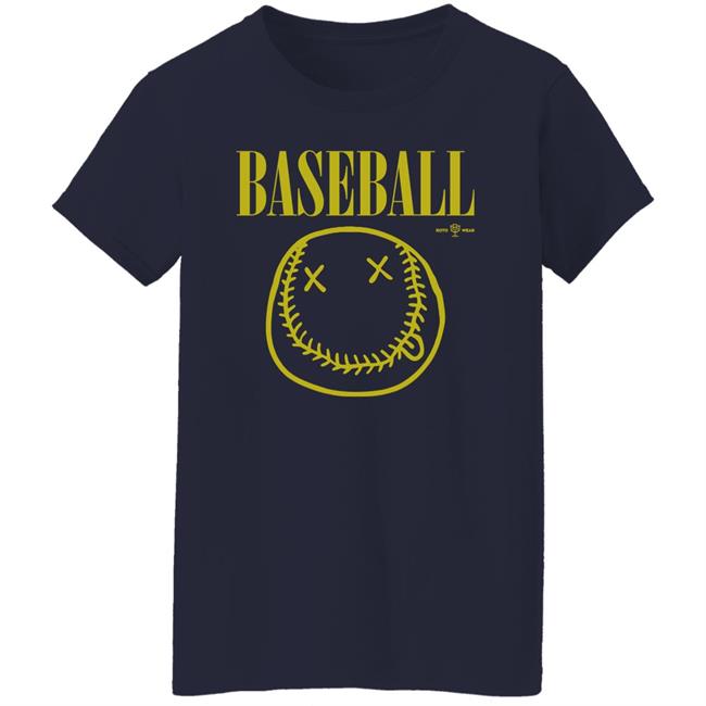 Baseball Brit Smells Like Seam Spirit T-Shirt Rotowear Merch Baseball Brit Smells Like Seam Spirit T-Shirt Rotowear Merch