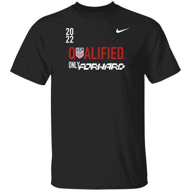 Usmnt Qualified Only Forward Shirt World Cup Qatar 2022