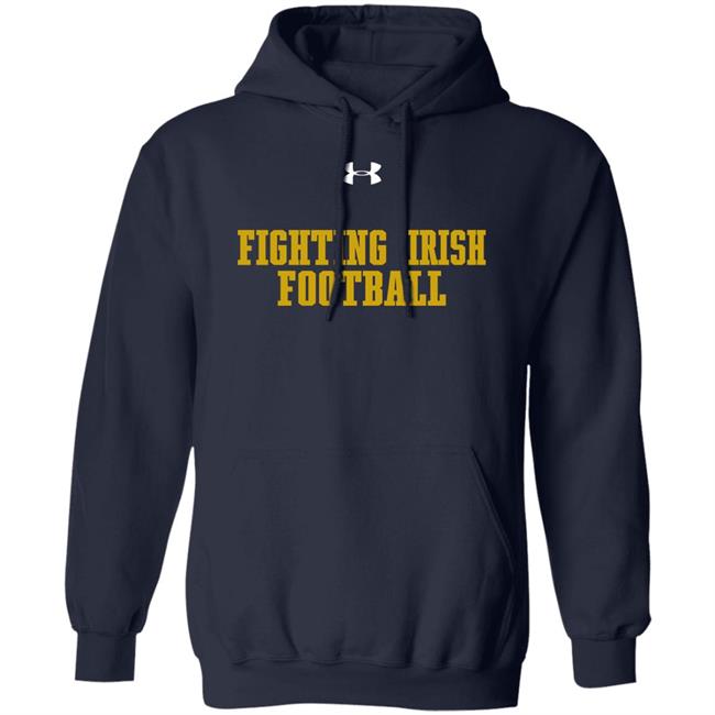 Marcus Freeman Fighting Irish Football Hoodie Notre Dame Tyler Horka