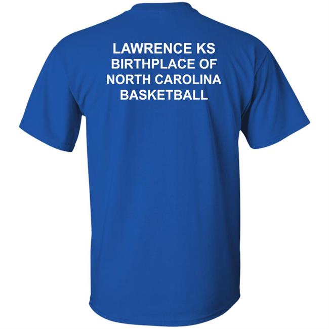 Lawrence Ks Birthplace Of North Carolina Basketball Shirt Lawrence Police