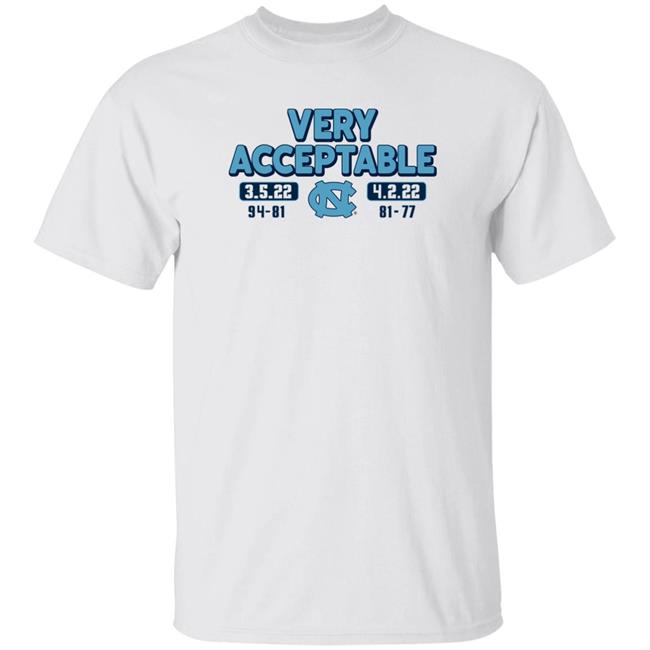 North Carolina Basketball Very Acceptable 94 81 81 77 Shirt BreakingT Merch North Carolina Basketball Very Acceptable 94 81 81 77 Shirt BreakingT Merch