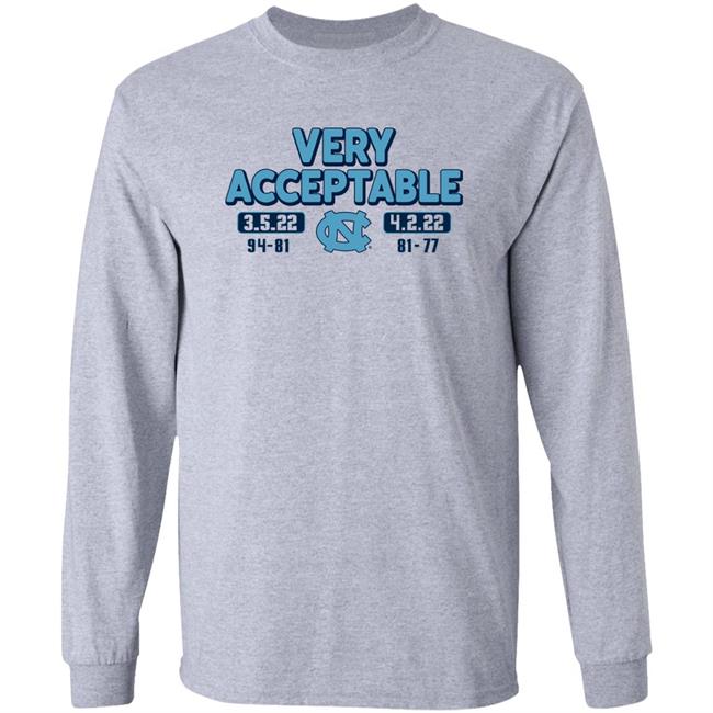 North Carolina Basketball Very Acceptable 94 81 81 77 Shirt BreakingT Merch North Carolina Basketball Very Acceptable 94 81 81 77 Shirt BreakingT Merch