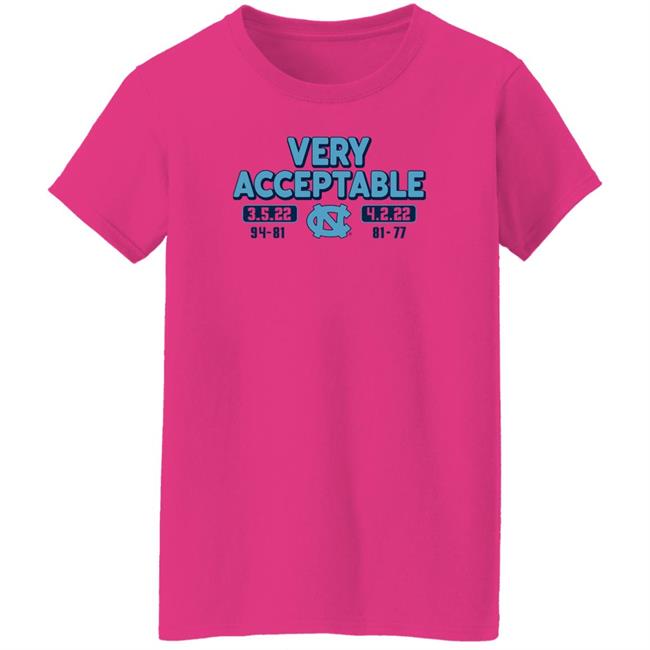 North Carolina Basketball Very Acceptable 94 81 81 77 Shirt BreakingT Merch North Carolina Basketball Very Acceptable 94 81 81 77 Shirt BreakingT Merch