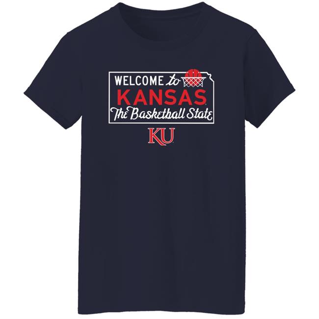 Basketball State Tee Welcome To Kansas The Baseball State Shirt Charlie Hustle Store Basketball State Tee Welcome To Kansas The Baseball State Shirt Charlie Hustle Store