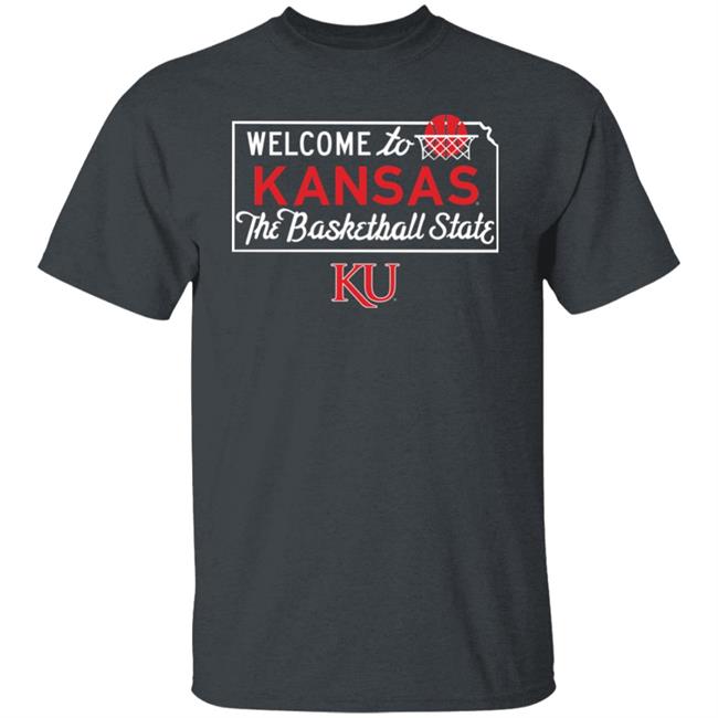 Basketball State Tee Welcome To Kansas The Baseball State Shirt Charlie Hustle Store Basketball State Tee Welcome To Kansas The Baseball State Shirt Charlie Hustle Store