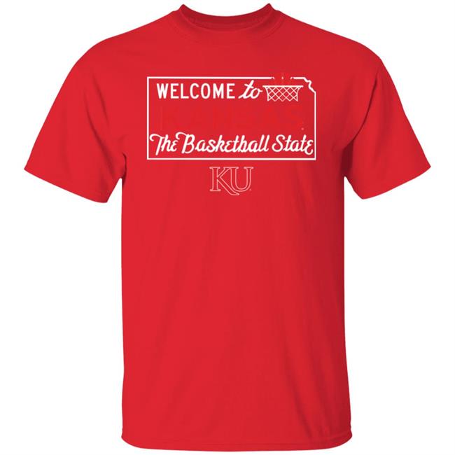 Basketball State Tee Welcome To Kansas The Baseball State Shirt Charlie Hustle Store Basketball State Tee Welcome To Kansas The Baseball State Shirt Charlie Hustle Store
