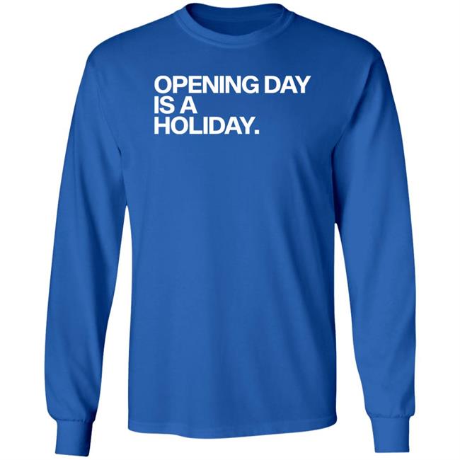 Danny Rockett Wearing Opening Day Is A Holiday Cubs Shirt Obvious Shirts Store Danny Rockett Wearing Opening Day Is A Holiday Cubs Shirt Obvious Shirts Store