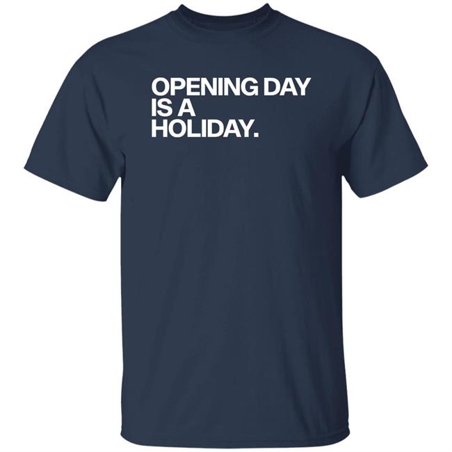 Danny Rockett Wearing Opening Day Is A Holiday Cubs Shirt Obvious Shirts Store Danny Rockett Wearing Opening Day Is A Holiday Cubs Shirt Obvious Shirts Store