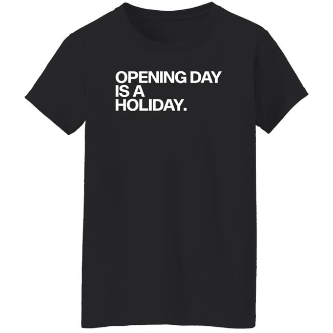 Danny Rockett Wearing Opening Day Is A Holiday Cubs Shirt Obvious Shirts Store Danny Rockett Wearing Opening Day Is A Holiday Cubs Shirt Obvious Shirts Store