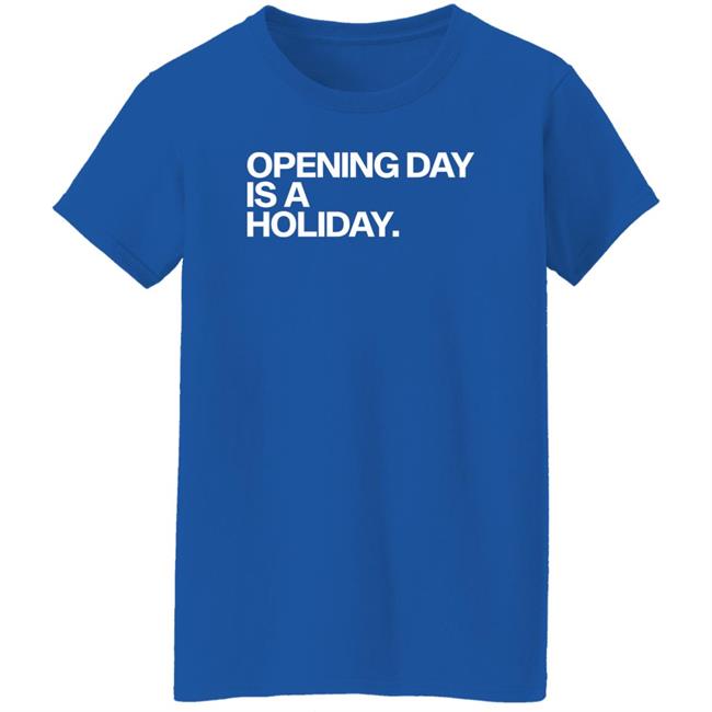 Danny Rockett Wearing Opening Day Is A Holiday Cubs Shirt Obvious Shirts Store Danny Rockett Wearing Opening Day Is A Holiday Cubs Shirt Obvious Shirts Store