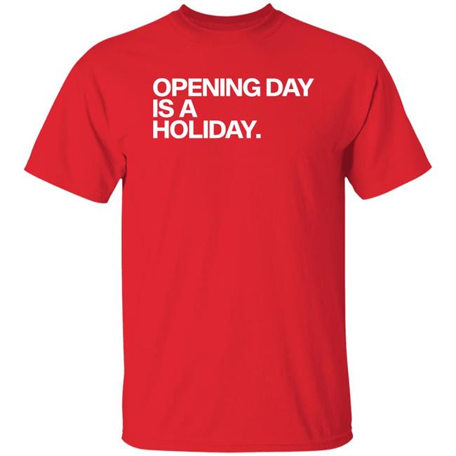 Danny Rockett Wearing Opening Day Is A Holiday Cubs Shirt Obvious Shirts Store Danny Rockett Wearing Opening Day Is A Holiday Cubs Shirt Obvious Shirts Store
