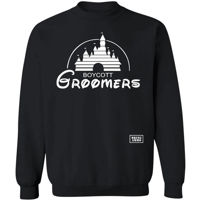 Jack Posobiec Boycott Groomers Parody Shirt Bring Ammo Merch Jack Posobiec Boycott Groomers Parody Shirt Bring Ammo Merch