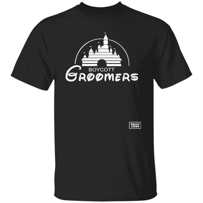 Jack Posobiec Boycott Groomers Parody Shirt Bring Ammo Merch Jack Posobiec Boycott Groomers Parody Shirt Bring Ammo Merch
