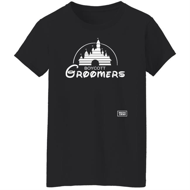 Jack Posobiec Boycott Groomers Parody Shirt Bring Ammo Merch Jack Posobiec Boycott Groomers Parody Shirt Bring Ammo Merch