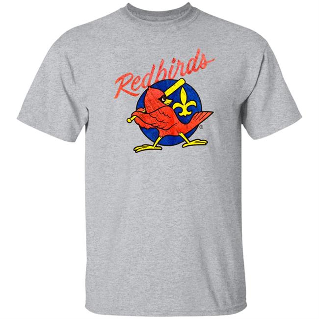 Louisville Redbirds Shirt Redbirds Vintage Throwback Tee Louisville Bats Team Store