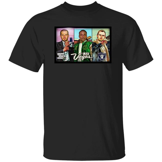 Las Vegas Grand Theft Auto Raiders Shirt Mercerart
